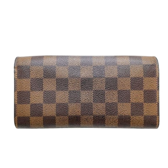 220192D Louis Vuitton Wallet Long Portefeuille Emilie Brown Monogram - Picture 2 of 9